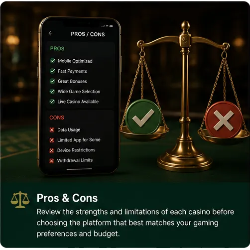 Pros & Cons
