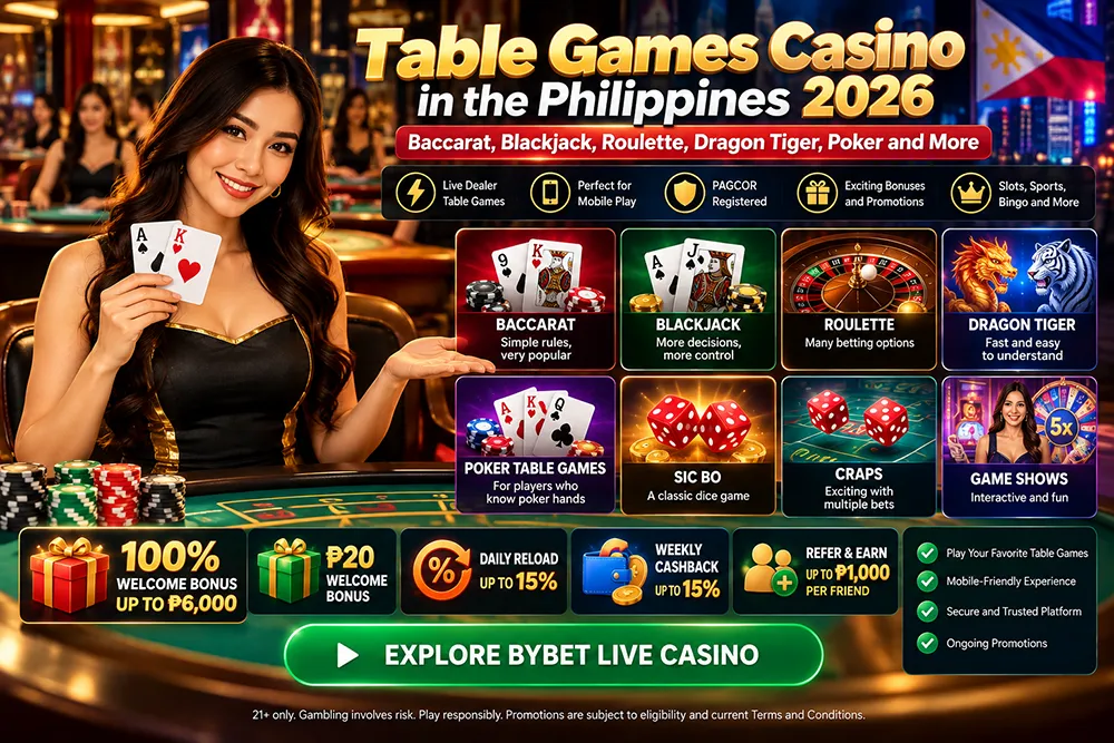 Table games casino 5